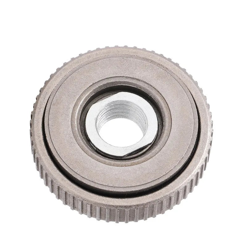 Angle Grinder M14 Thread Inner Outer Flange Nut Quick Release Locking Qme