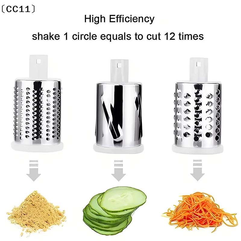 Kitchen Multifunctional Vegetable Slicer Fruit Cutter Cheese Shredder Qme