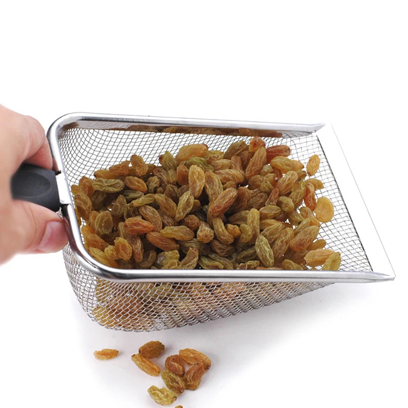 ^Pet Cleaning Tools Stainless Steel Feces Shovel Net Cat Litter Shovel Reptiles Lizard Sand Shovel Mesh Screen Fecal Spoon Qme