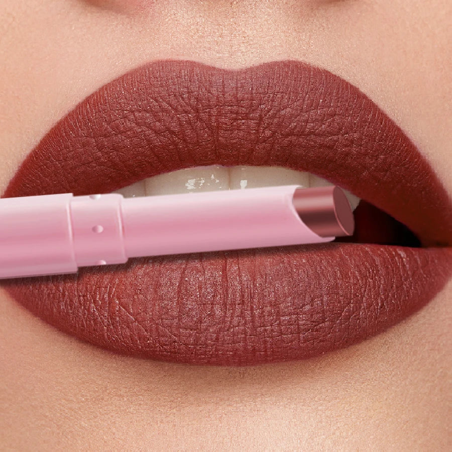 15-color Nude Red Lip Liner Pencil Brown Matte Smooth Waterproof Long Qme 04