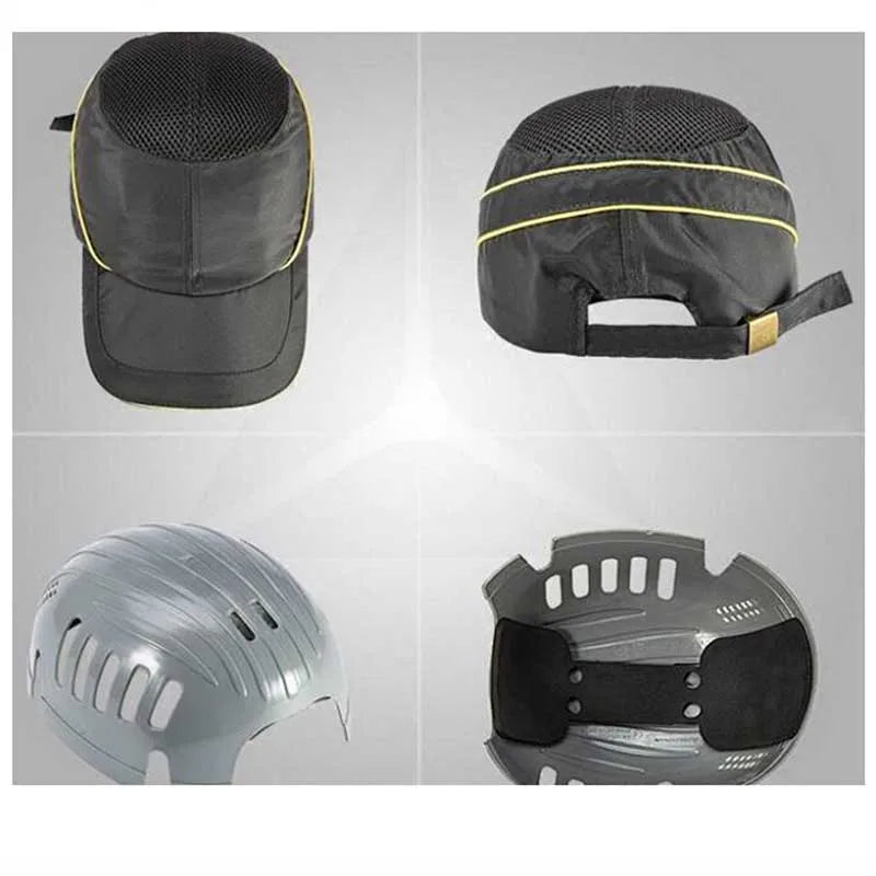 Bump Cap Work Safety Helmet Summer Breathable Security Anti-impact Lightweight Helmets Fashion Casual Sunscreen Protective Hat Qme