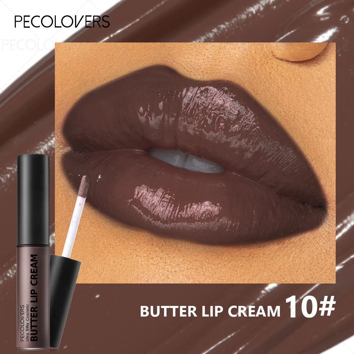 Buttery Short Lip Gloss Moisturizing Lipstick Rendering Suitable Qme 10