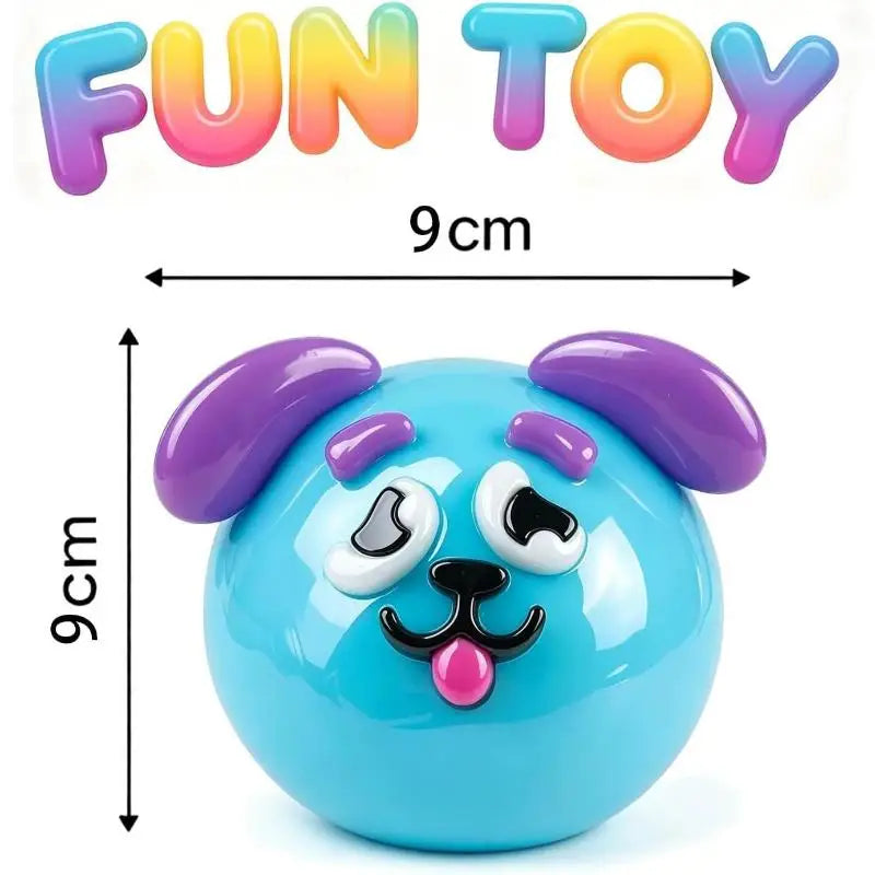 Stress Relief Squeeze Toy Cute Dog Face Swap Slow Rising Soft Qme