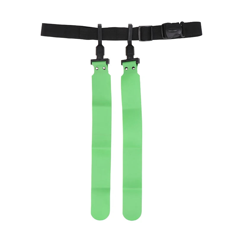 Adults Youth Rugby Training Belt Adjustable Soccer Flag Tag Waist Qme Green