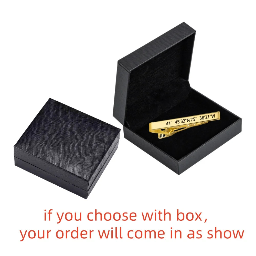 Jeshayuan Personalized Tie Clip Groomsmen Tie Bar Engraved Tie Clip Custom Tie Bar Name Tie Clip For Him Tie Clip Mens Qme