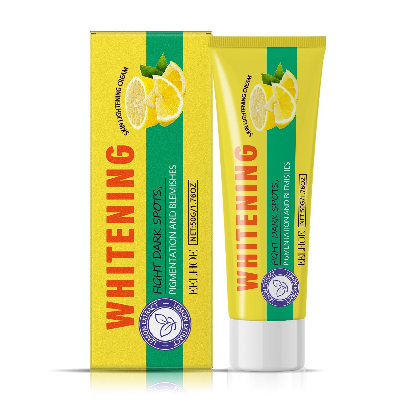 Lemon Brightening Body Lotion Gently Moisturizes Dry Skin Even Skin Tone Whitening Nourishing Lightening Body Cream Qme 50g Boxed