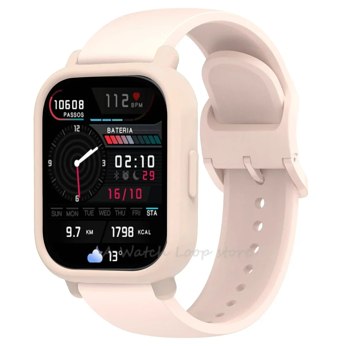 Silicone Case Strap Redmi Watch 5 Lite Active Repacement Bracelet