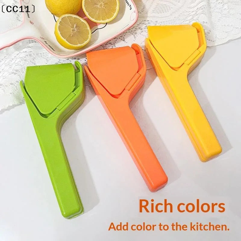 Manual Handheld Citrus Juicer Juice Yield Easy Grip Handle Home Lemon Qme