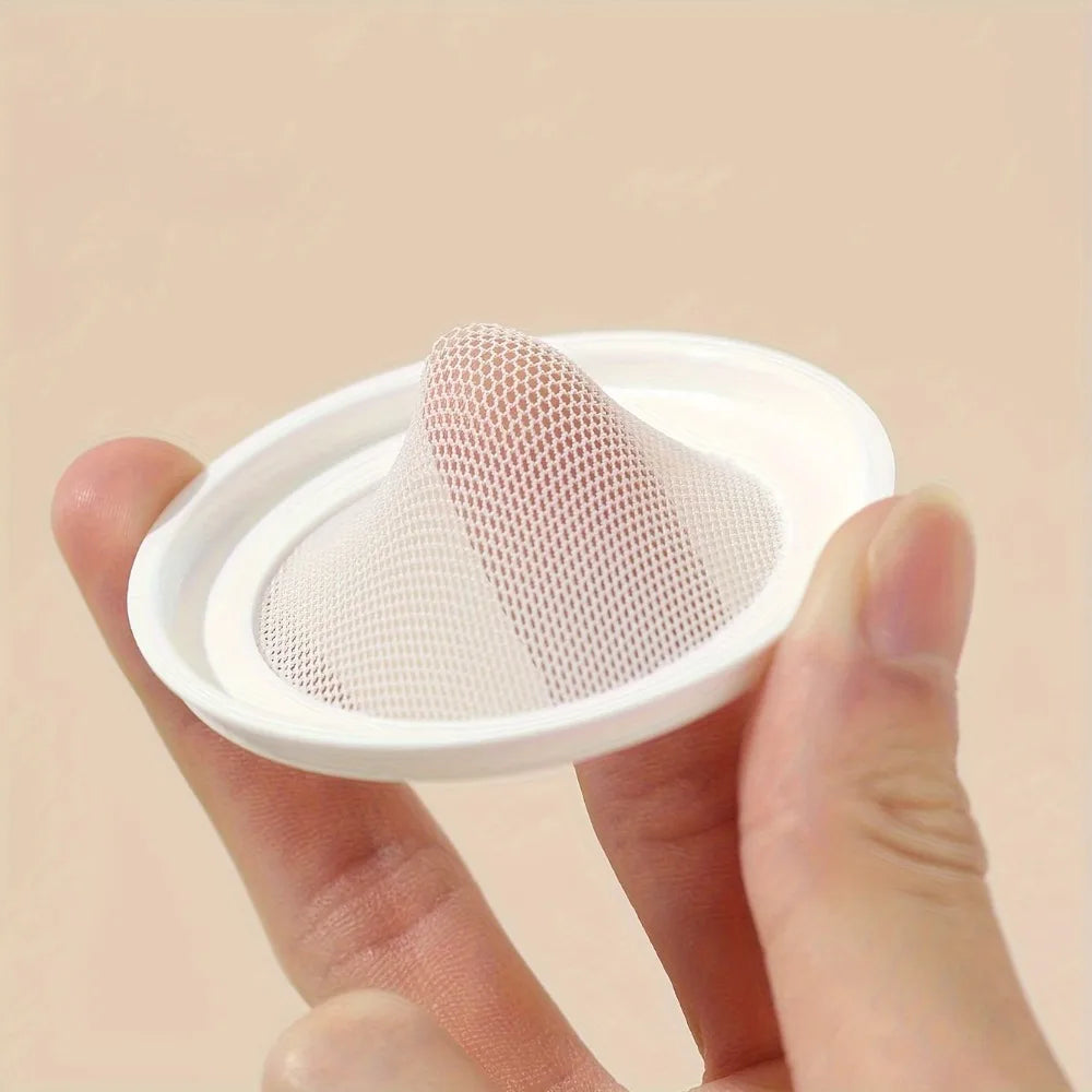 Ultra Thin Leak Proof Loose Powder Case Elastic Net Travel Portable Qme