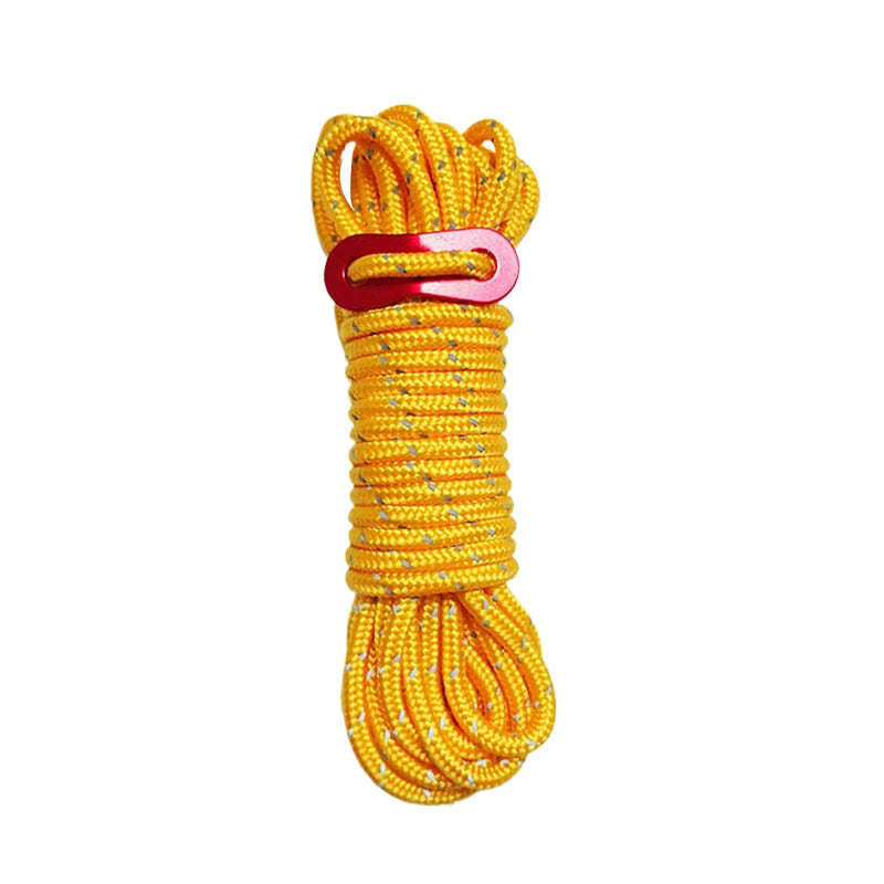 Rock Climbing Rope Fishing 4 Meters Outdoor Safety Grappling Lifeline Qme A13