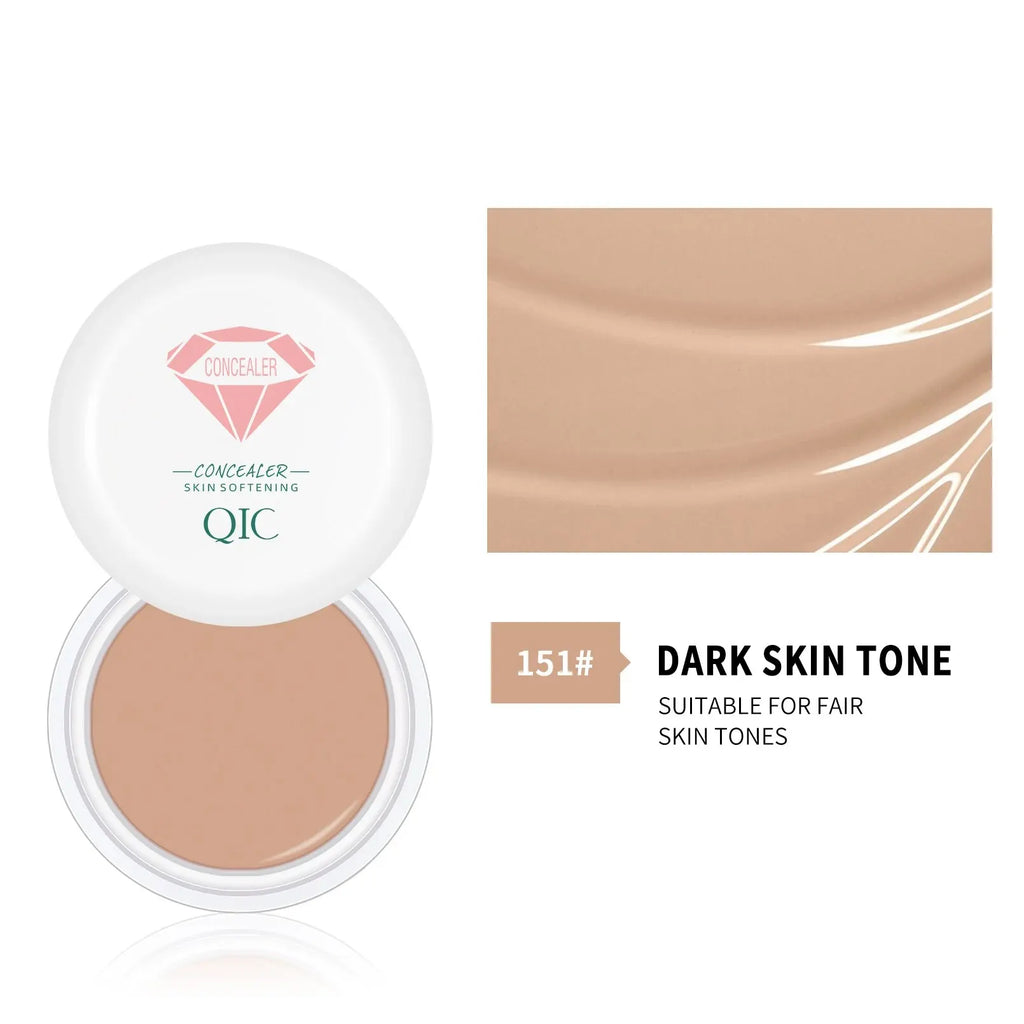 High Coverage Concealer Cover Anti Dark Circle Freckle Long-lasting Waterproof Foundation BB Cream for Face Makeup Base Cosmetic Qme Q513-151