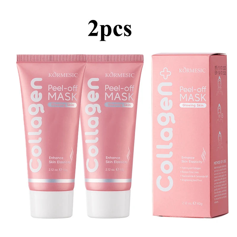 Deep Collagen Mask Peel Off Face Anti Wrinkle Lifting Skin Care Masks Qme 2pcs