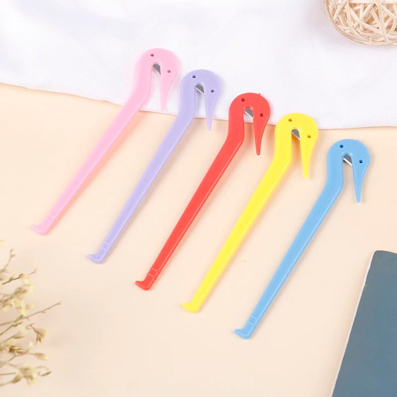 5Pcs Hair Bands Rubber Cutter Girls DIY Styling Headwear Band Cutting Tool Qme