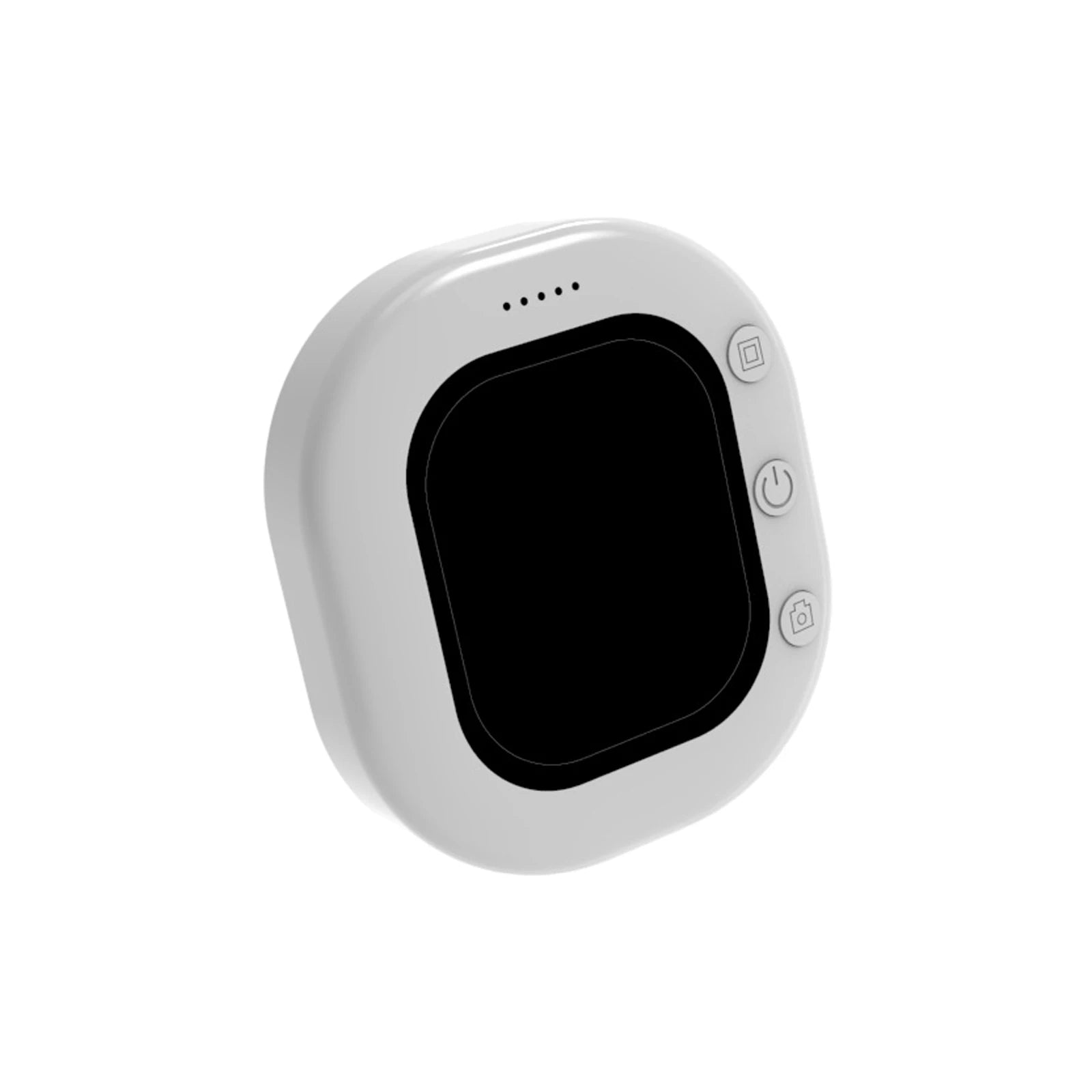 Mobile Screen Sharing Device Plug and Play Lightweight Magnetic Selfie Screen Casting Device for iPhone Android HD Live Video Qme WHITE