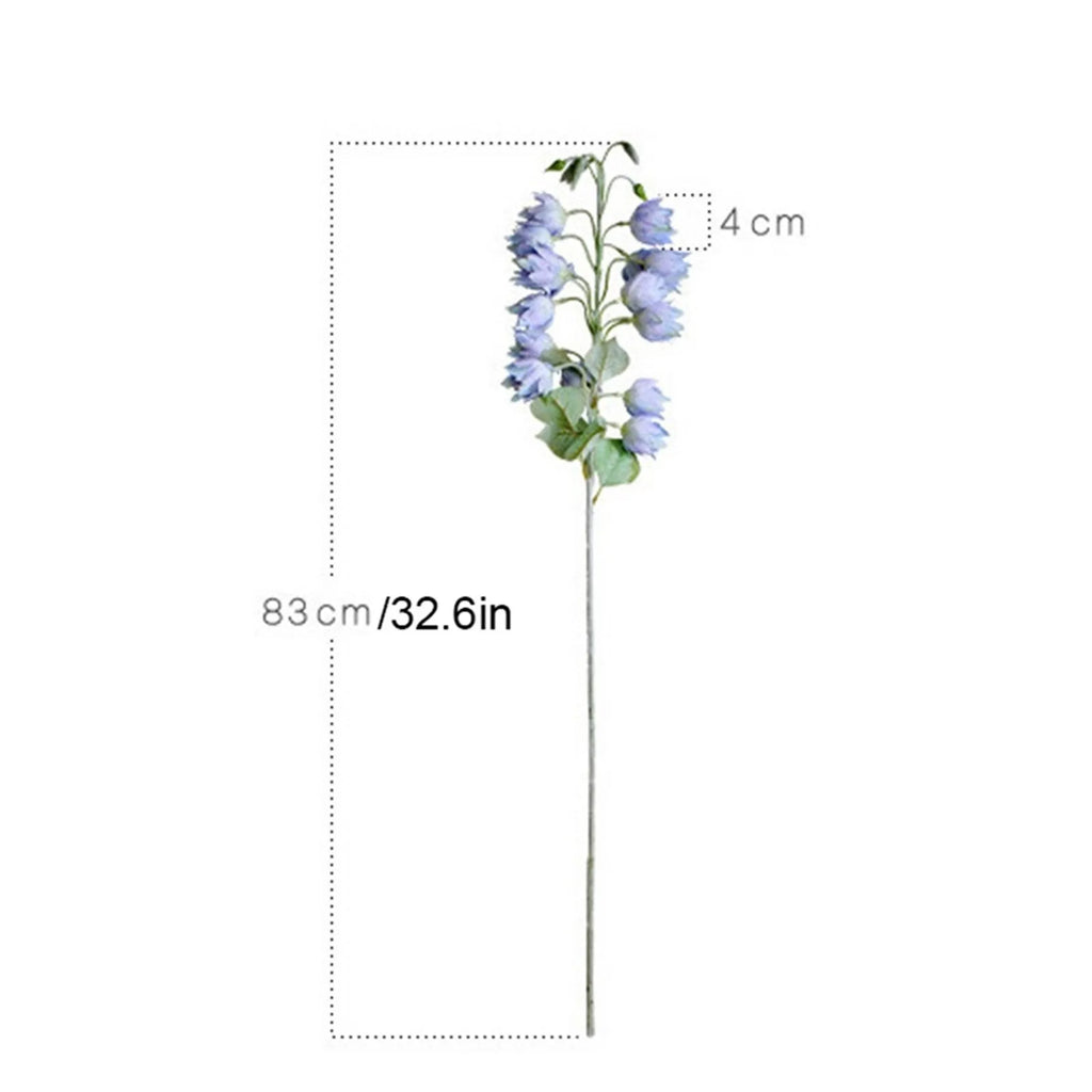 Artificial Flowers with Stem Holiday Party Wedding Decorative Fake Cake Flowers Bouquets Home Decor Mother's Day Festive Gift Qme