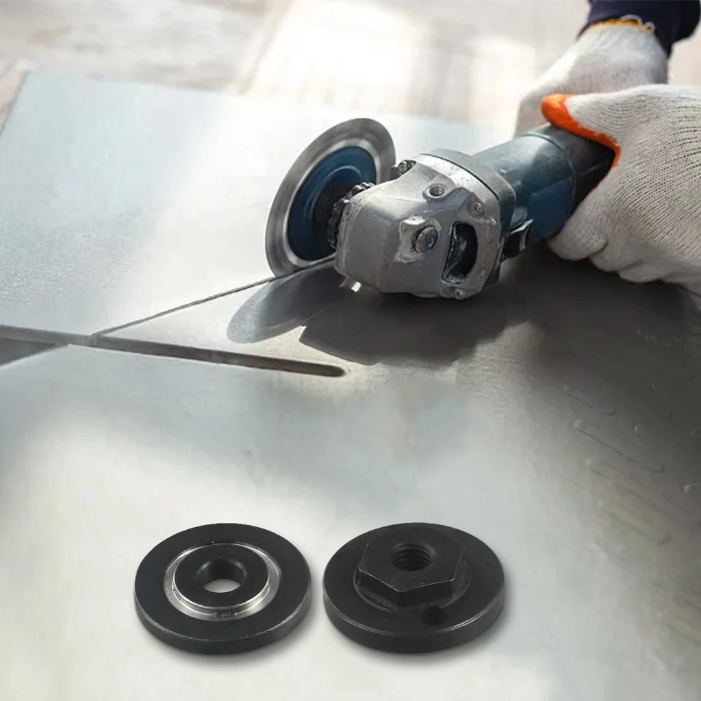 Angle Grinder Inner Outer Flange Nut Set Tool 20/ 22/ 22.2mm Circular Saw Blade Press Plate Suitable For Model 100 Angle Grinder Qme
