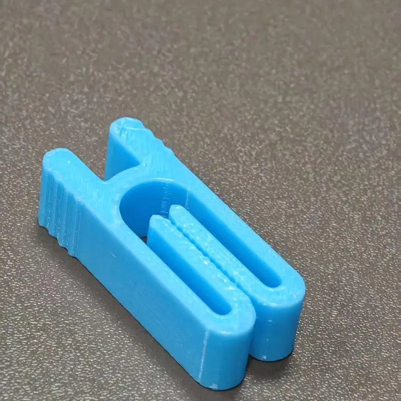 Reusable Snack Bag Clips Colorful Portable Multifunctional Food Qme Blue