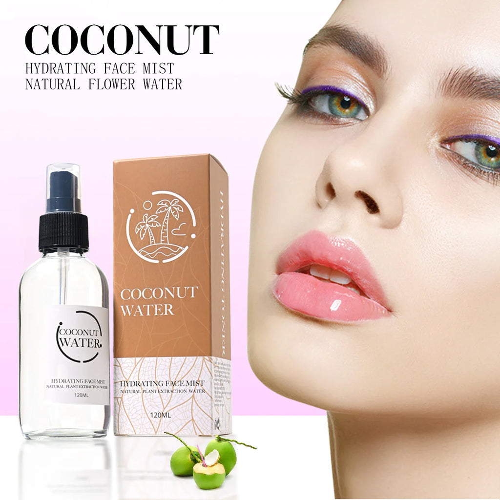Coconut Essence Toner Plant Extract Facial Moisturizing Nourishing Qme 120ml
