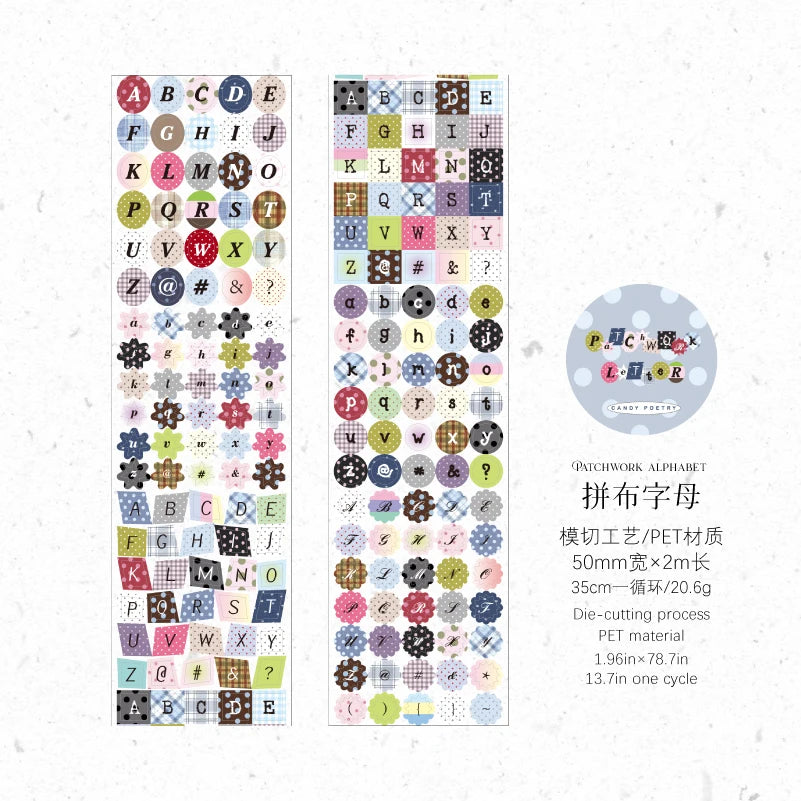 50mm*2m Bulk Pixel Series Die cutting Tape Decorative DIY Diary Stickers handmade Journal Scrapbooking Supplies Masking Tapes Qme C 50mm X 2m