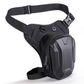Motorcycle Waist Pack with Multi Pockets Drop Leg Pack Motorcycle Chest Bag Multifunctional Leg Pouch for Cycling Hiking Camping Qme Style B