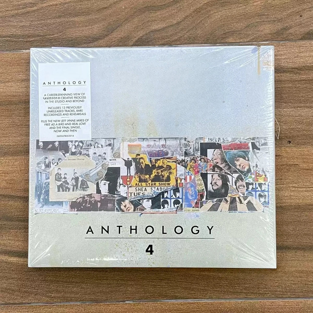 Classic Rock Music CD, Collage Themed Anthology Album, High-Fidelity Audio Disc for Music Fans, Home & Car Use Qme Rock Music CD