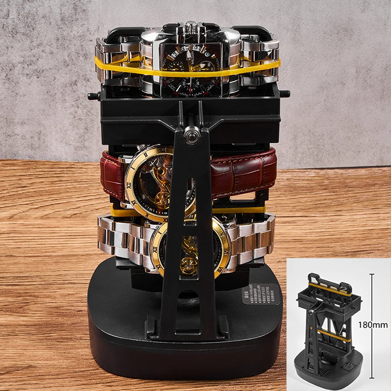 Automatic Watch Winder Self-Winding Device Watches Mechanical Rotomat Wind-Up Small Watch Shaker Mechanical Watch Winding Device Qme