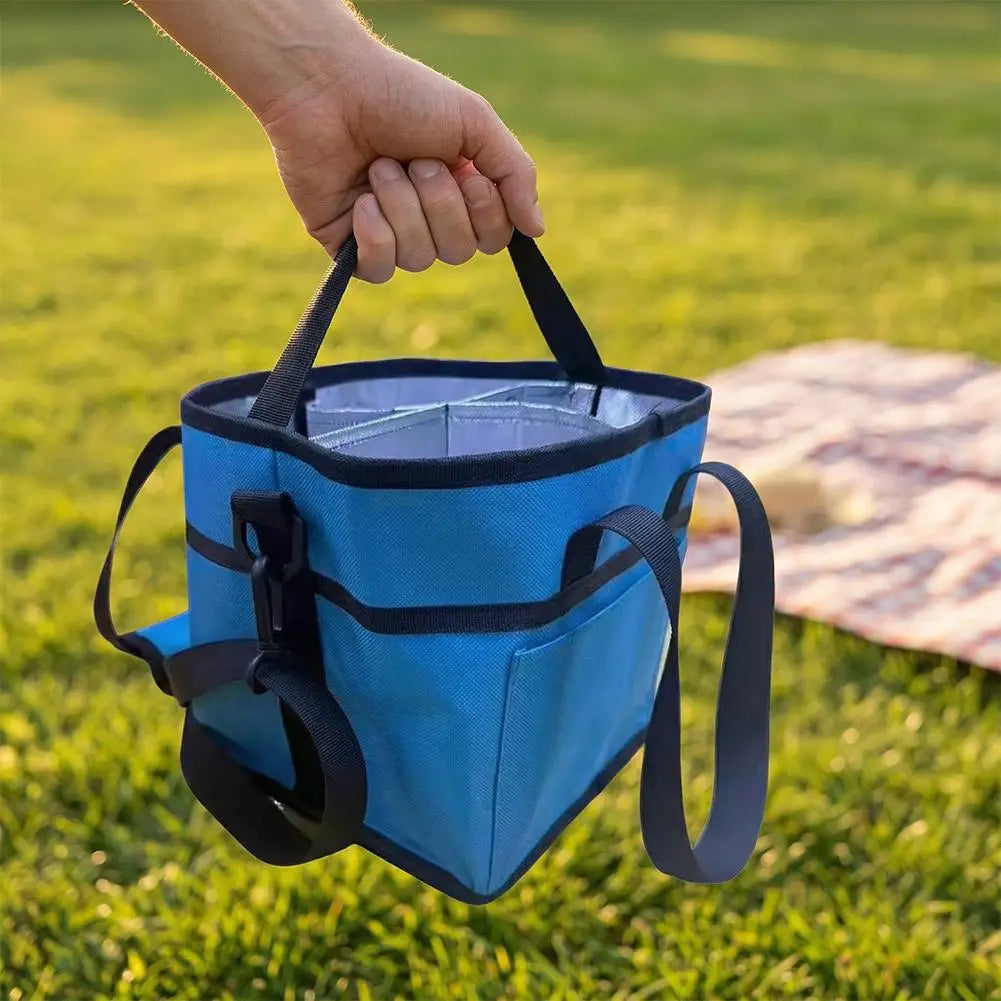 Bottle Carrier Bag Car Drink Multiple Tumbler Caddy Large Capacity Qme