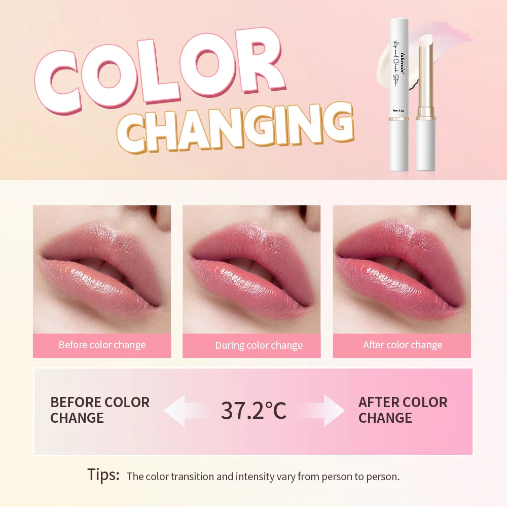 Lipstick Ph Color-changing Lip Cheek Dual-use Moisturizing Hydrating Qme