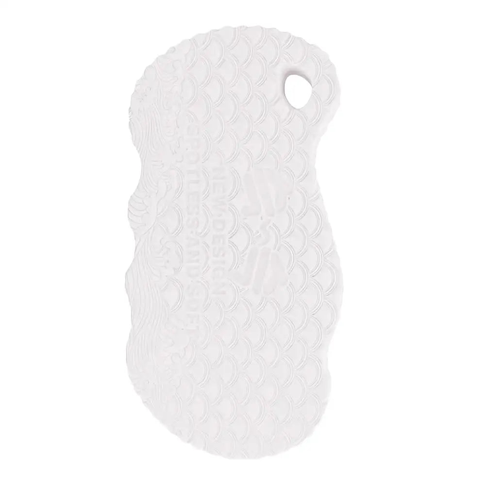 Exfoliating Bath Sponge Deep Cleansing Body Scrubber Scrub Soft Qme white