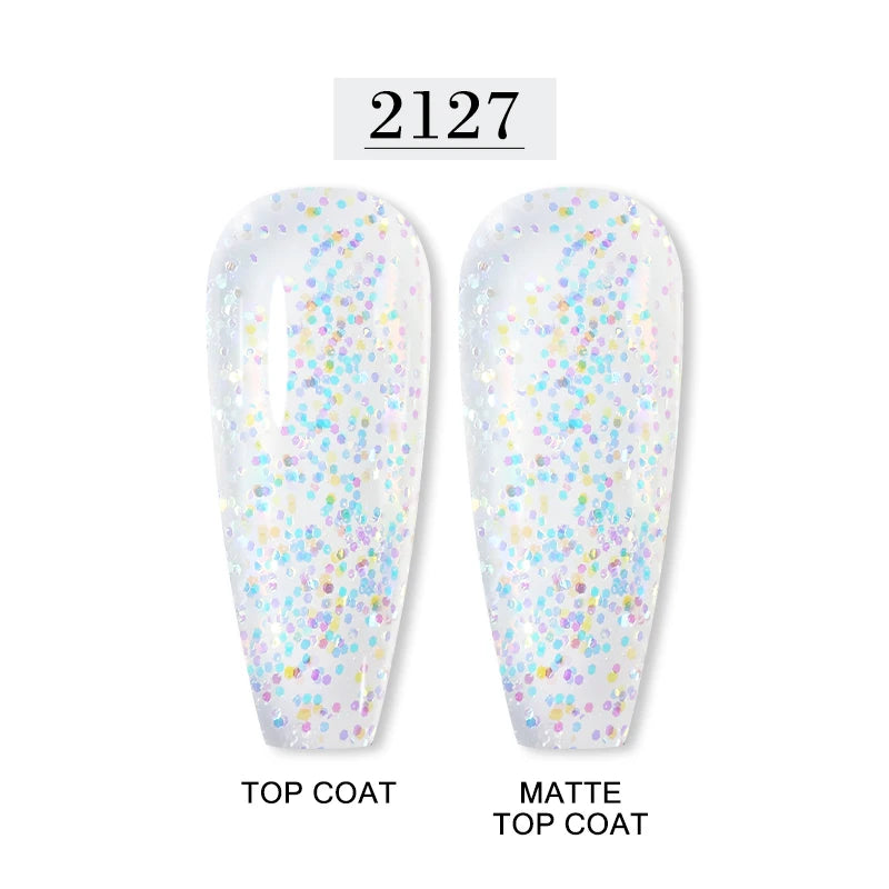 Arte Clavo Nail Art Designs Matte Coat Gel Polish Winter Pink Semi