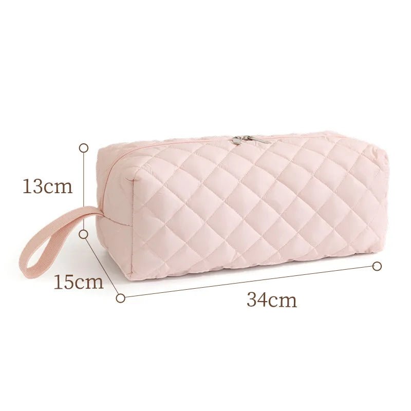 B New Model Portable Hair Dryer Storage Bag Hair Dryer Travel Storage Bag Storage Bag Portable Travel Case Storage Qme pink