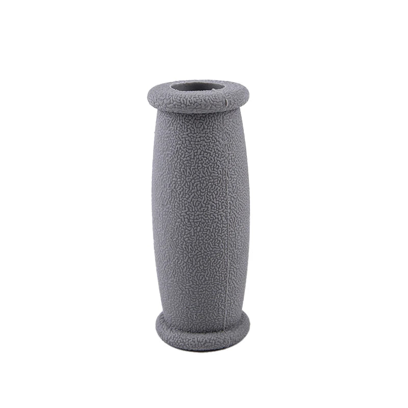 Soft Rubber Crutch Walker Hand Grips Non-slip Cushioned Handles Qme Gray