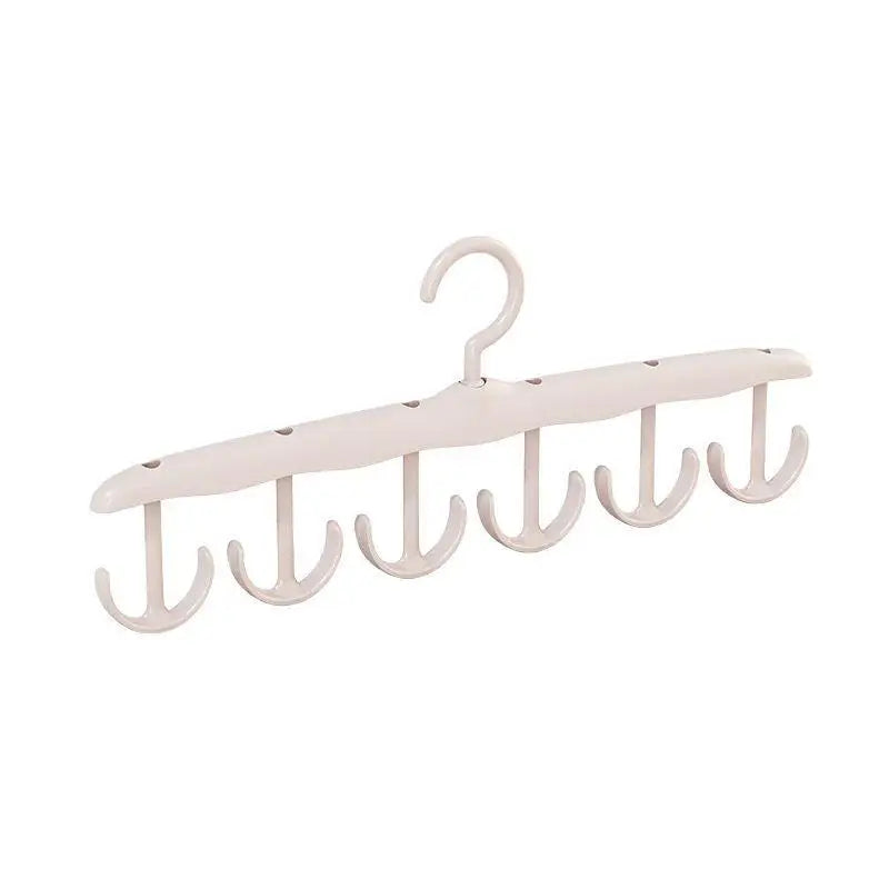 Portable Home Dorm Storage 12-Hook Rotating Hanger Space-saving Qme