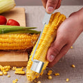Corn Cob Stripper Stainless Steel Ergonomic Remover 2pieces Peeler Qme China Mainland