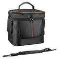 Carrying Case for Jackery Explorer 1000 V2 Travel Carrying Bag Protective Case Waterproof Anti-drop with Shoulder Strap & Handle Qme black