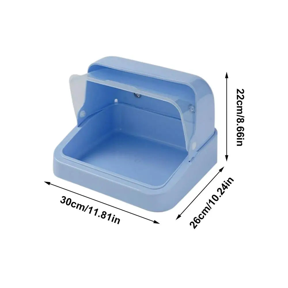 Chick Brooder Poultry Breeding Cage Built-in Heating Pad Heater Box Qme China Mainland Blue