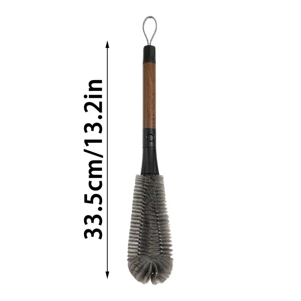 Bottle Cleaning Brush Brushes Deep Drinkware Tight Spaces Scrubber Qme Black China Mainland