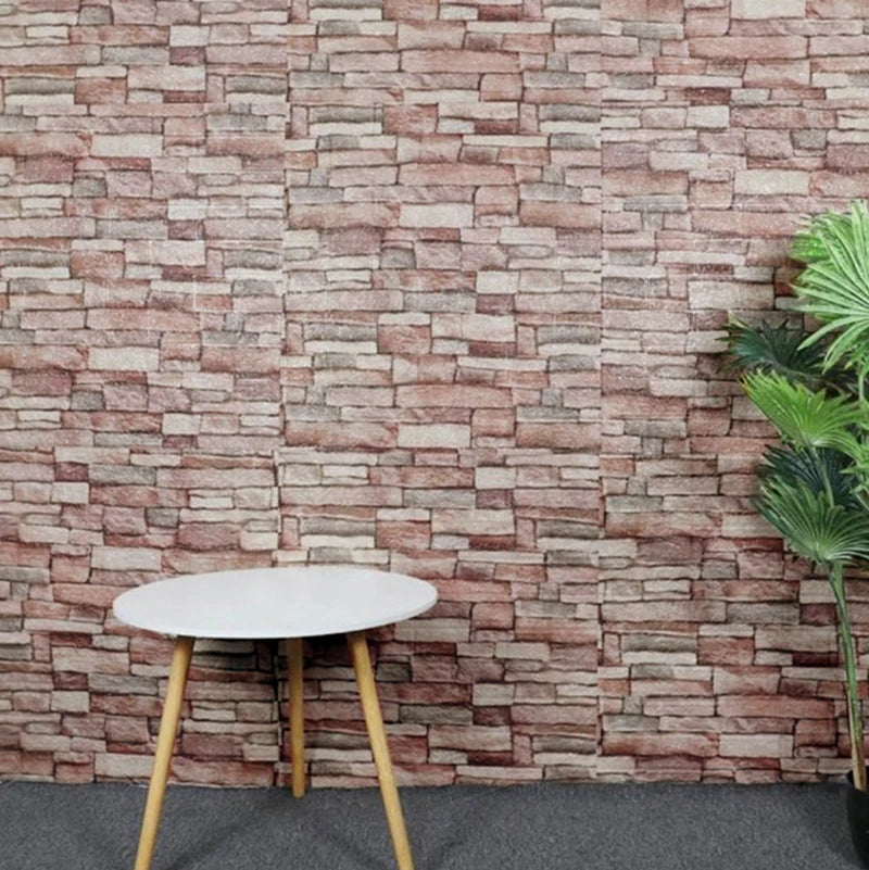 70CM 3D Wall Sticker Self Adhesive Background Decor XPE Foam Material Peel and Stick Wall Stickers Removable and Waterproof Qme