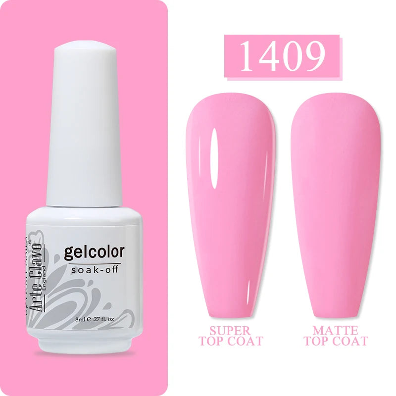 Arte Clavo Art Nails Varnish Base Coat Gel Nail Polish UV LED Lamp