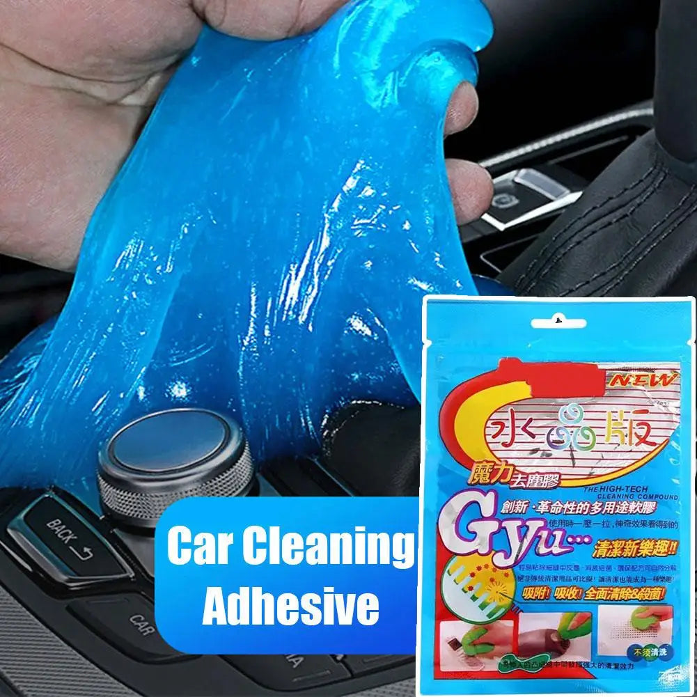 Car Cleaning Gel Slime Magic Mud Automobile Air Vent Computer Keyboard Dirt Dust Remover Gel Car Wash Interior Cleaning Tool Qme
