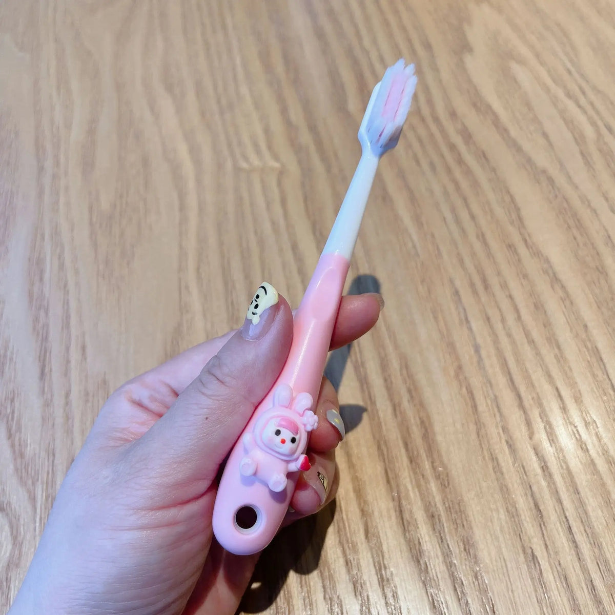 Hello Kitty Kuromi Cartoon Toothbrush Cute Student Soft Bristles Qme 9