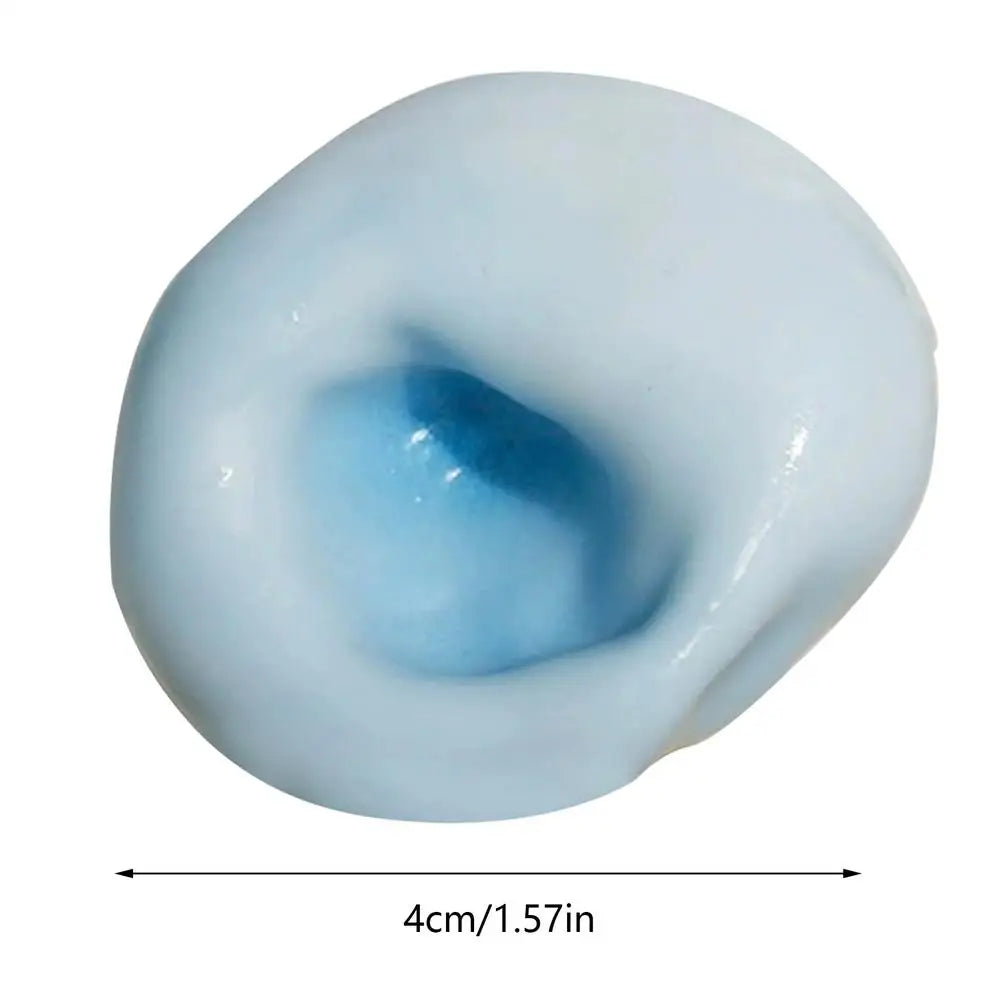 Squeeze Toys Cute Soft Ball Fidget Toys for Teens Kids Women Men Adults Birthday Classroom Prizes Goodie Bag Fillers Boys Girls Qme Blue