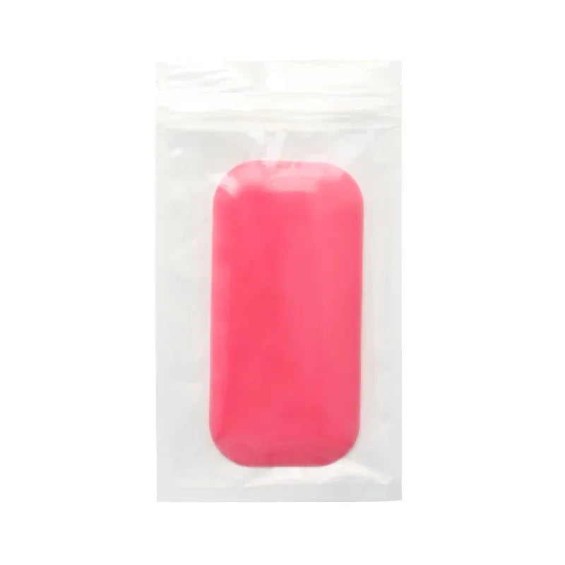 Eyelash Extension Forehead Sticker Pad Silicone Pink Transparent Qme Pink CN