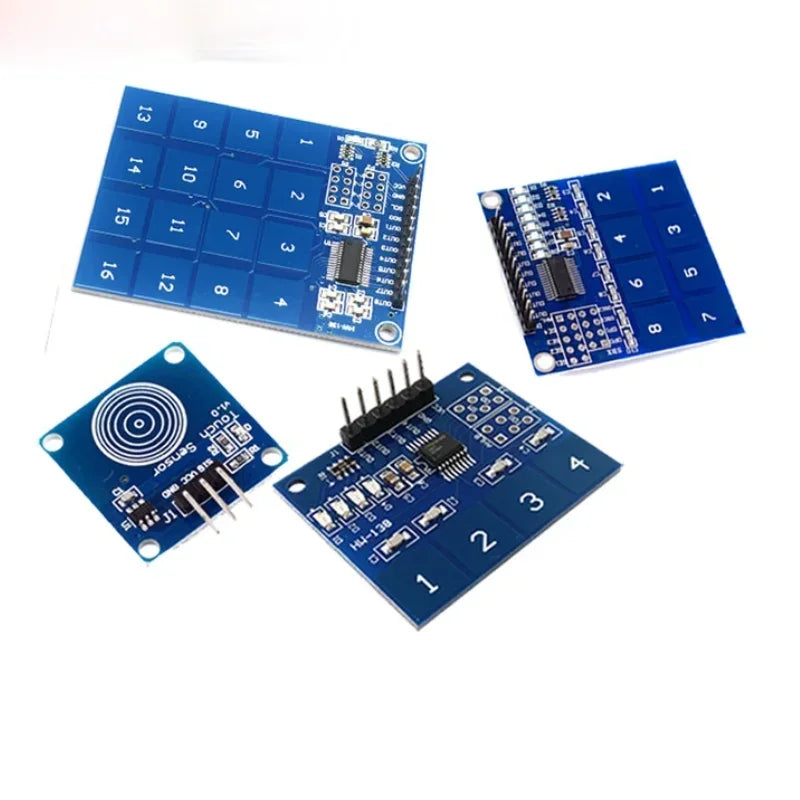 TTP223/229/226/224 Digital Touch Sensor Module 16/8/4/1 Capacitive Touch Switch Qme