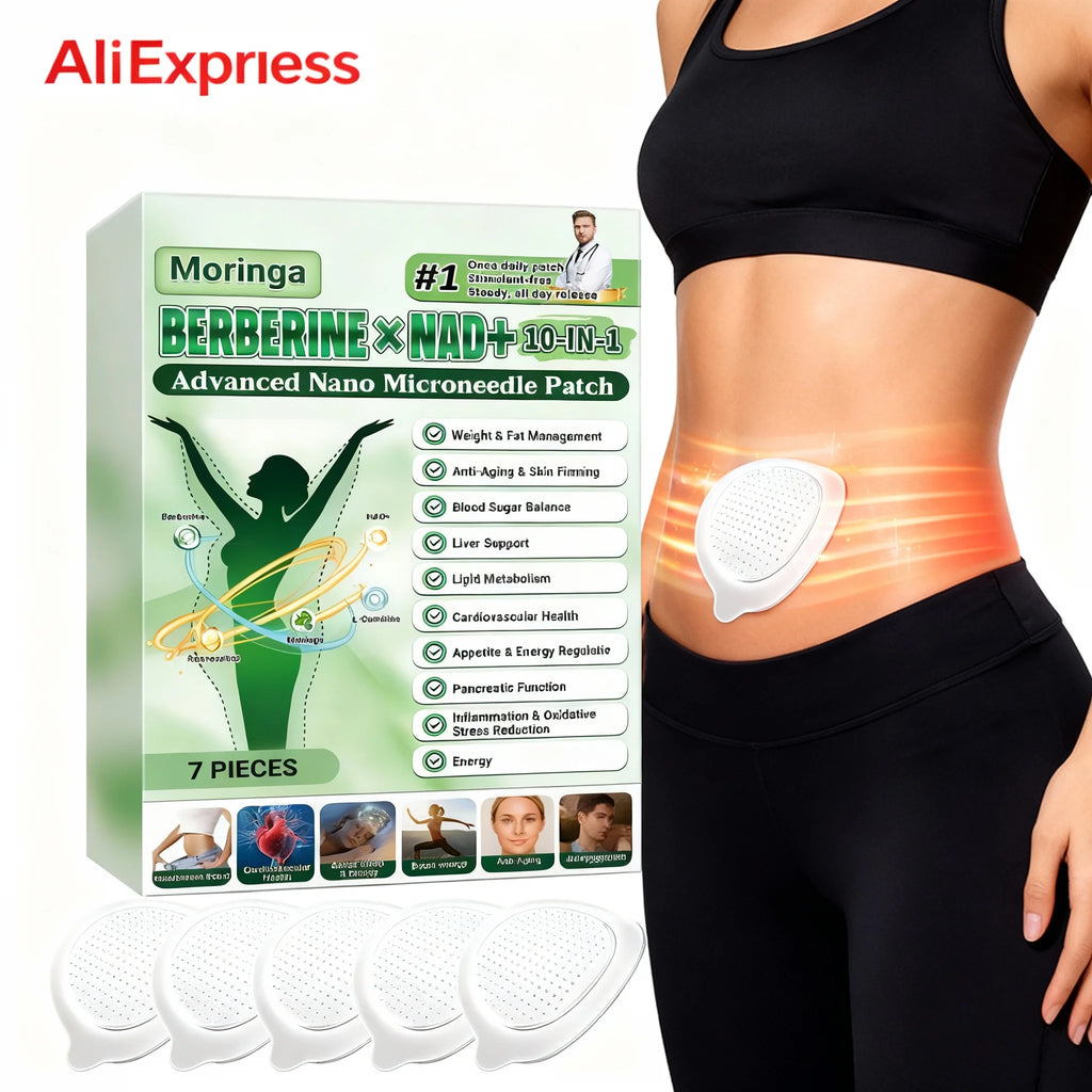 Advanced Nano Microneedle Patch For Body Skin Portable Daily Use External Application Care Sticker Breathable Comfor Adhesion Qme