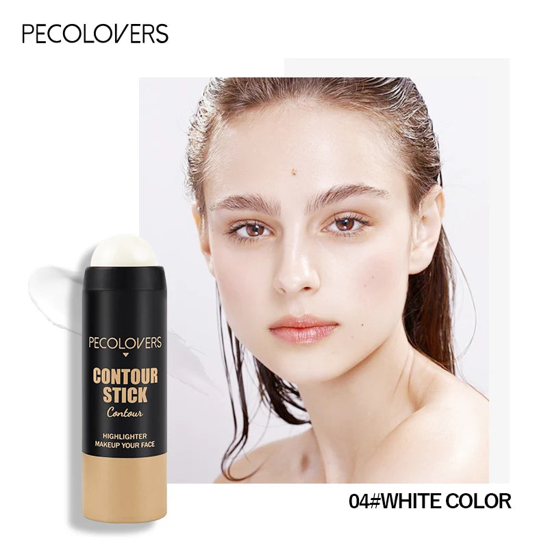 Highlighter Brightening Makeup Face Contouring Bronzer Stick Blusher Qme 04
