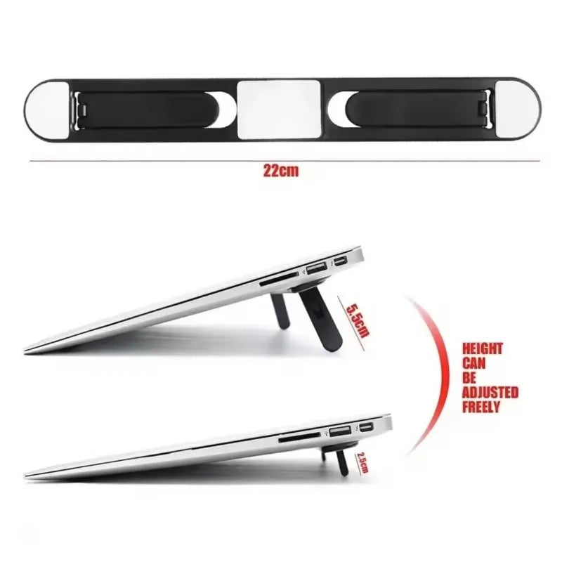 Portable Laptop Cooling Creative Suspension Bracket Two-speed Qme