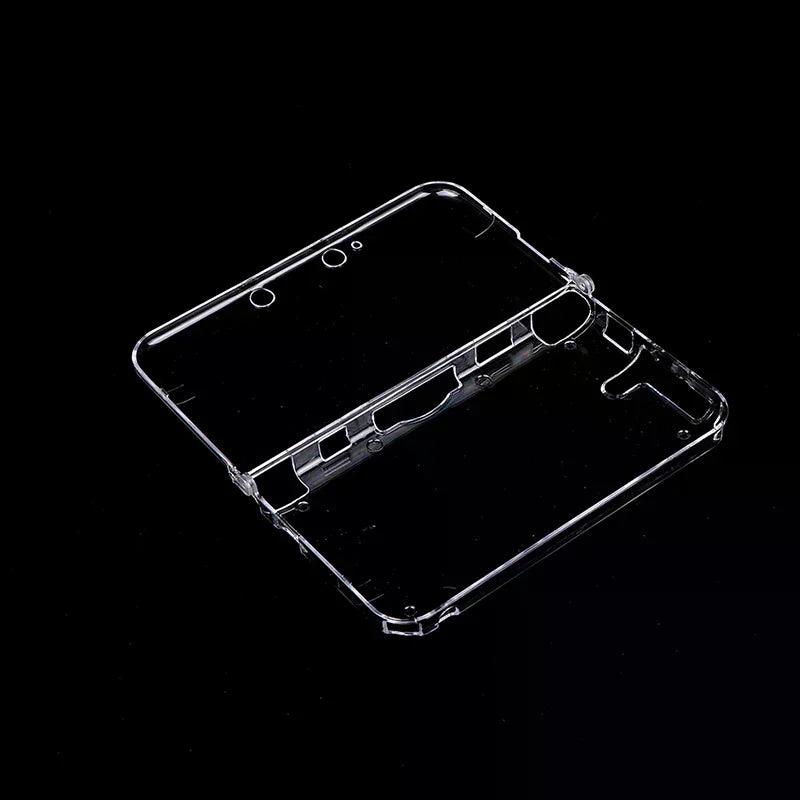 Clear Crystal Cover Hard Shell Case 3DS XL LL N3DS Qme
