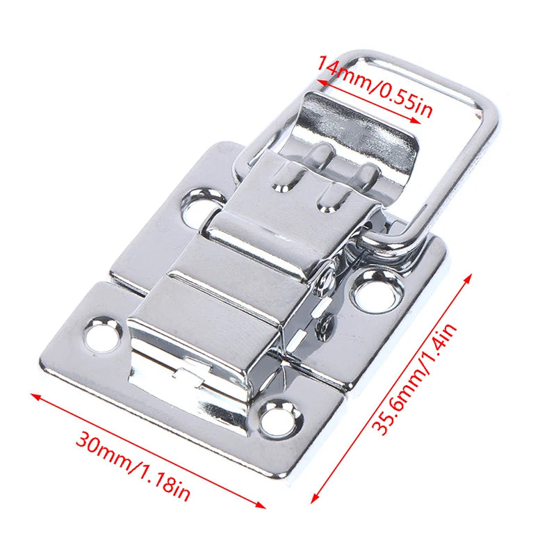 Stainless Steel Chrome Finish Toggle Latch Clasp Chest Box Case Qme