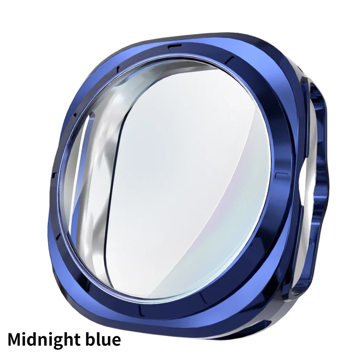 Glass+Case for Samsung Galaxy Watch 7/FE 40mm 44mm Waterproof PC Hard Bumper Galaxy Watch 7 Ultra 47mm Cover+Screen Protector Qme MU Watch 7 Ultra 47mm
